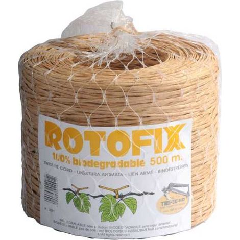 Rollo de papel de filo retorcido de 500 metros
