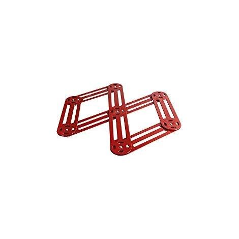 Roger Orfevre Salvamanteles Extensible Rojo 6 Brazos