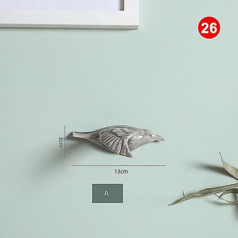 3D-Wanddekorationen aus Keramik in Vogelform – 26-teilig (1/5)