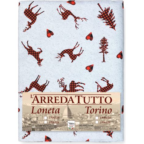 TELO ARREDO copritutto GRAN FOULARD COPRILETTO copridivano tessuto DIGITY CERVI grigio chiaro in puro cotone 1 PIAZZA (1/5)