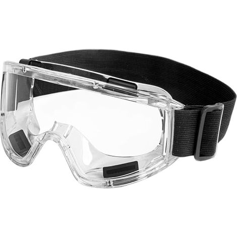 BEBUSINGOTO Gafas de seguridad - Gafas de visión amplia - Lentes antivaho - Protección ocular UV (1/5)
