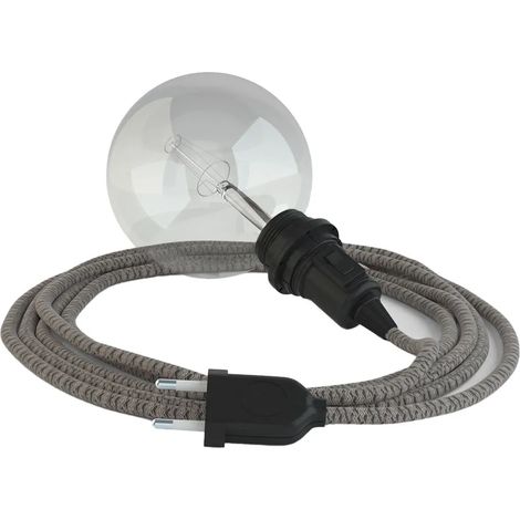Lampada sospesa creative-cables rd64 lozenge 5 metri antracite (1/3)