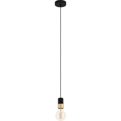 Suspension douille Calari, lustre vintage pour chambre, salon et salle (1/5)