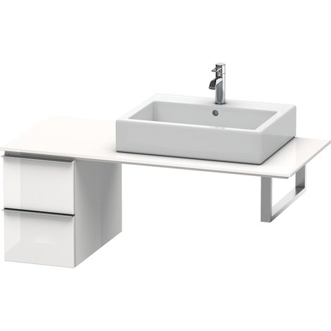 Duravit Happy D.2 Base armadio per consolle Happy D.2 6830, 300mm, 2 cassettiera, Colore (anteriore/corpo): quercia cashmere impiallacciato in vero legno - H2683001111 (1/2)