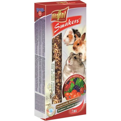 Vitapol Alimento para roedores y conejos - Frutos del bosque 90 g (1/2)