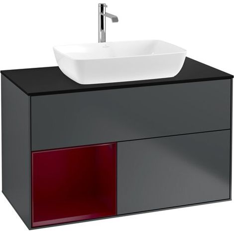 Villeroy & Boch G772HBHG Armoire sous lavabo Finion G77 (1/2)