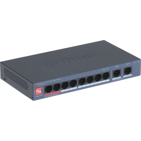 Switch PoE CS4010-8GT-110 10 ports, 8 ports PoE Dahua (1/5)