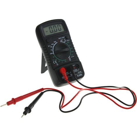 Multimètre numérique LCD voltmètre AC DC testeur de tension testeur de circuit vérificateur sonore (1/5)