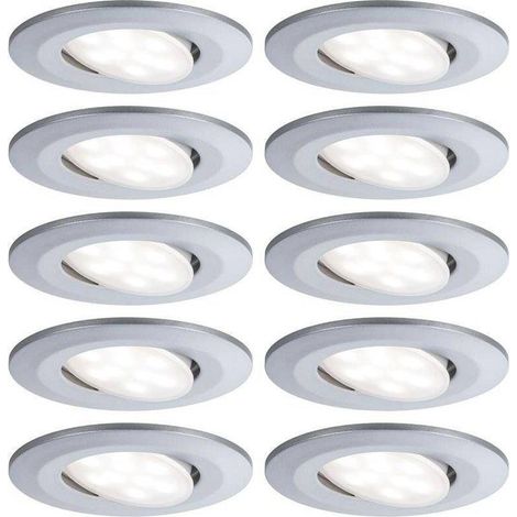 Paulmann Calla faretti da incasso cromo opaco dimmerabile LED