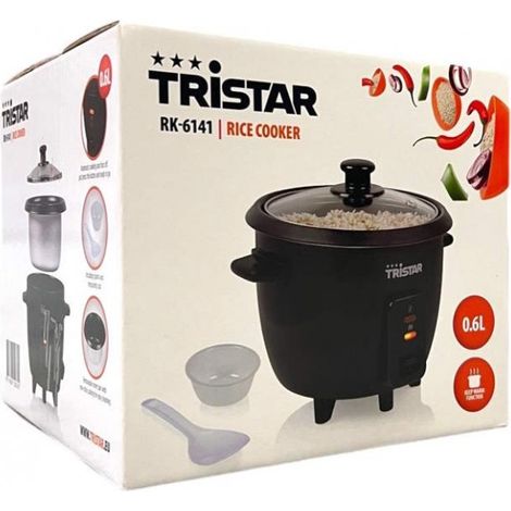 Tristar RK-6141 Reiskocher 0,6L 300 Watt schwarz"-"183564699