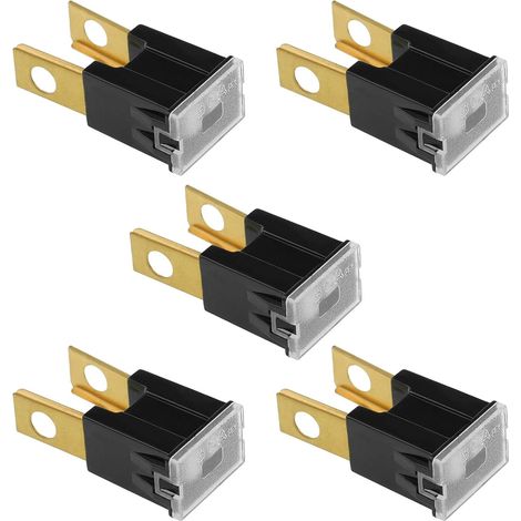 CCYKXA 5pcs Automotive Fuse Paddle Mount 32V 80A Male Terminal Fused Blade J Block for Car Vehicle Truck Marine Electrical Equipment (1/5)