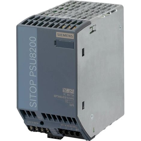 [GEBRAUCHT] B-Ware Siemens Stromversorgung Netzteil Psu8200 6 Ep3446 8 Sb10 0 Ay0 36 V 13 A Din Schiene