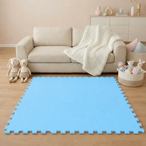 9 Tapis de Sol épais pour Bébé Enfant - 30x30 Dalles Puzzle Carré en Mousse EVA (1/5)