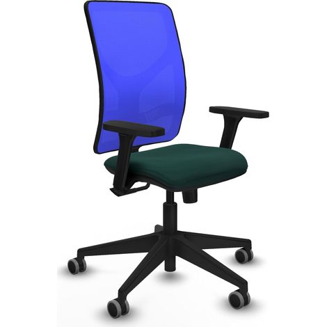 Silla de oficina piqueras y crespo Motilla negro cómoda ergonómica (1/2)