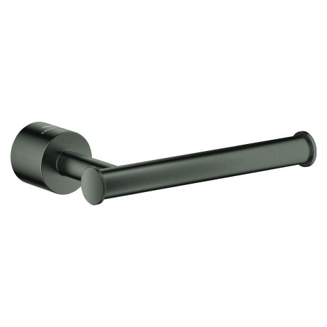 WC-Papierhalter Atrio 40891 ohne Deckel hard graphite gebürstet (1/3)