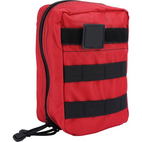 Trousse de premiers secours portable pour le camping et l'alpinisme, rouge, modèle simple (1/5)