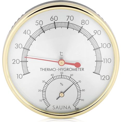 Termometro e igrometro 2 in 1 per sauna – Igrotermografo – Casa, ufficio, officina, scuola, mercato, magazzino
