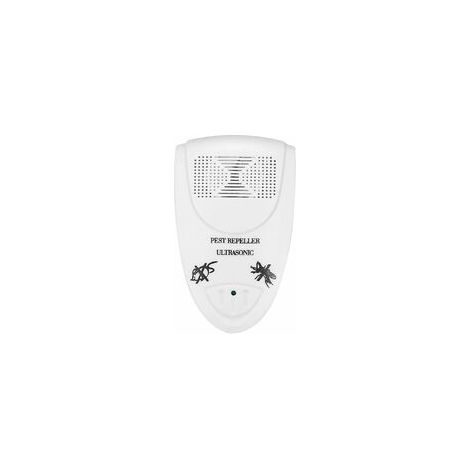 EASYCOMFORT Répulsif Antiparasitaire à Ultrasons Électronique - Enfichable pour Insectes, Araignées, Cafards, Souris (Prise UE) (1/2)