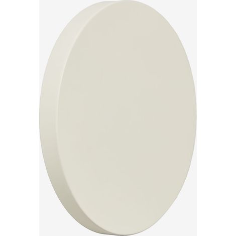 Applique murale de salle de bain à LED en acier inoxydable Arizona SKLUM Blanc Gardenia Ø18 cm (1/5)