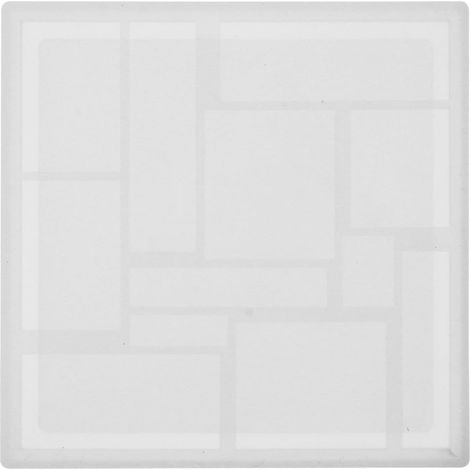 Moule Silicone Puzzle Géométrique Résistant la Déchirure, Facile à Utiliser, pour DIY et Travaux Manuels en Résine Cristal Blanc (1/5)