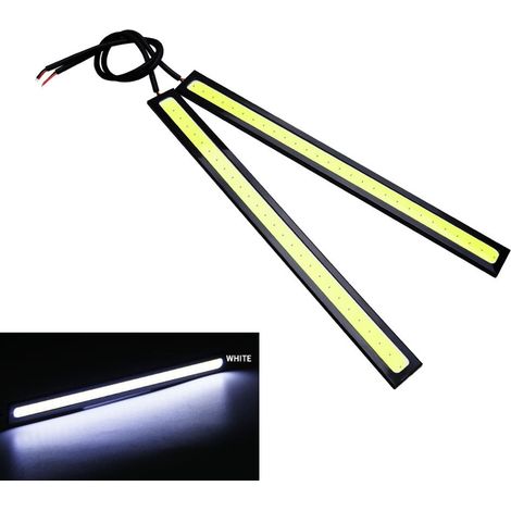 6 bandeaux LED autocollants 28 LED lumière blanche haute luminosité rubans LED 17 cm (1/5)