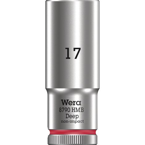 Wera 05004539001 Inserto a bussola 17 mm 1 pezzo 3/8 (1/4)