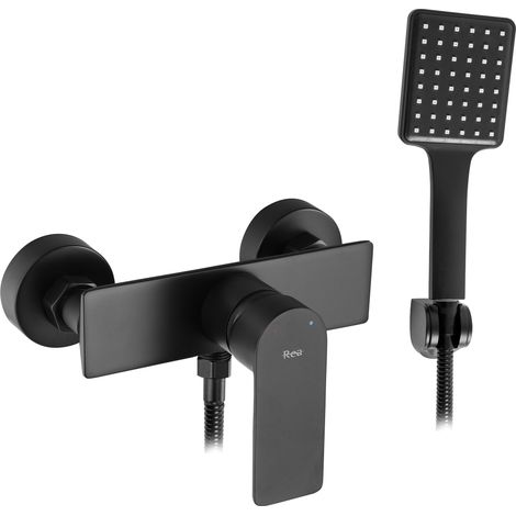 REA DUSCHARMATUR, BADARMATUREN URBAN SCHWARZ MATT (1/5)