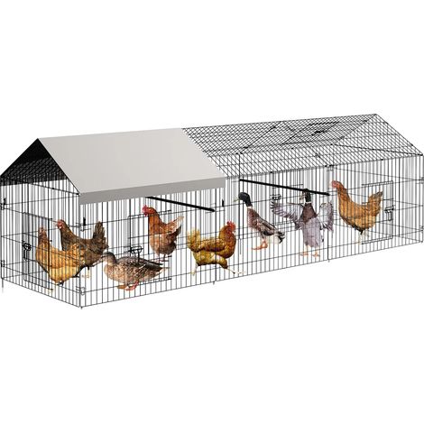 Poulailler, Design à Entrée, Housse Imperméable, 130x40x40 INCH (1/2)