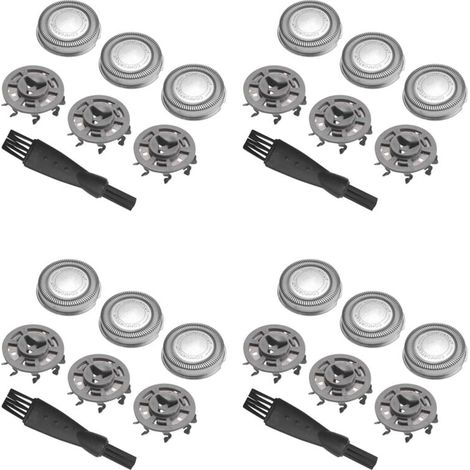 12 lame di ricambio compatibili con i rasoi elettrici delle serie SH30, SH50, S1020, S1050 e S1060 (1/4)