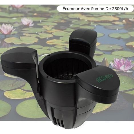 Écumeur Pour Bassins De Jardin Et Piscine Avec Pompe 2500 l/h (1/5)