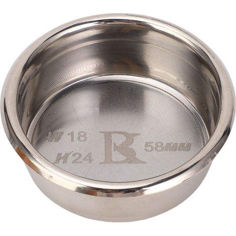 Panier-filtre de 58 mm, filtre à café en acier inoxydable 304, accessoires pour machine à café de 18 g (1/5)