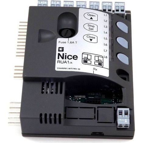 Centrale Scheda Quadro Scorrevole RUN 1800 2500 RUA1 Ricambio NICE SPRUA1