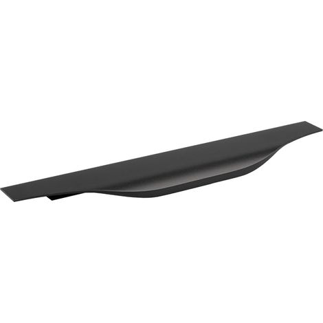 Poignée de meuble 246 mm profil poignée aluminium tiroir armoire porte meuble quincaillerie placard cuisine chambre, noit mat (1/4)