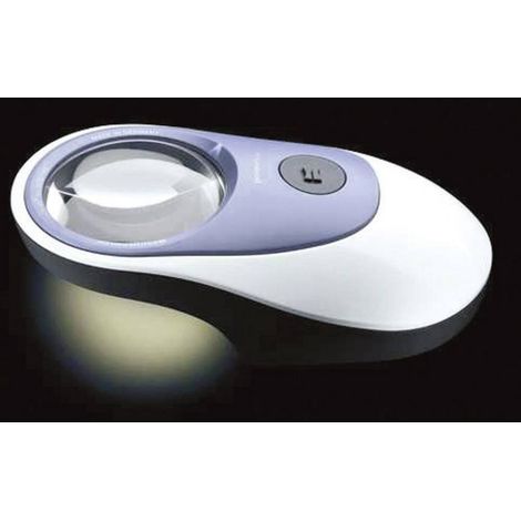 Eschenbach Powerlux 5x Lente d'ingrandimento illuminata LED