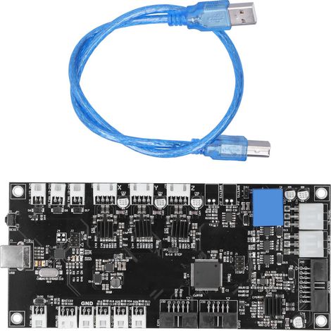 Carte mère pour Wanhao/Duplicator 6, module électronique avec câble, compatible Ultimaker 2, pièce de rechange imprimante 3D. (1/5)