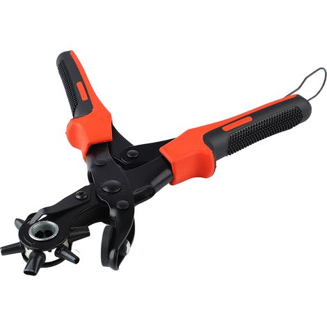 Poinçon à main pour cuir, kit de perçage de ceinture, pince multifonction économique, outil de trous manuel robuste (1/5)