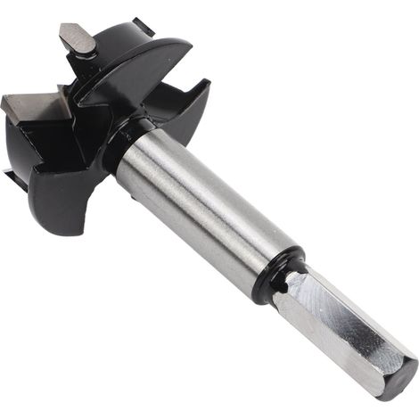 Mèche Forstner à 3 lames en acier allié, alésoir de 35 mm avec butée pour le travail du bois (1/5)