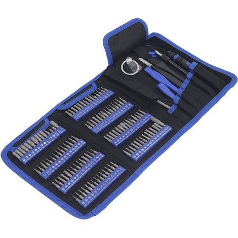 126-in-1 Precision Repair Tool Kit with Magnetic Screwdriver for Electronics, Watches, Mobile Phones, and Computers (1/5)