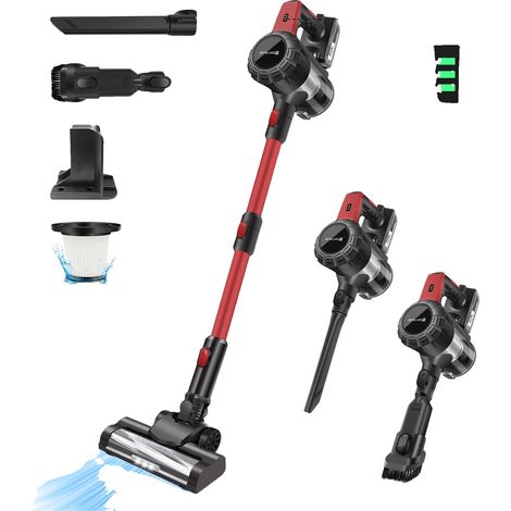 Aspirateur sans fil puissant, batterie 3000mAh, filtre HEPA (1/5)