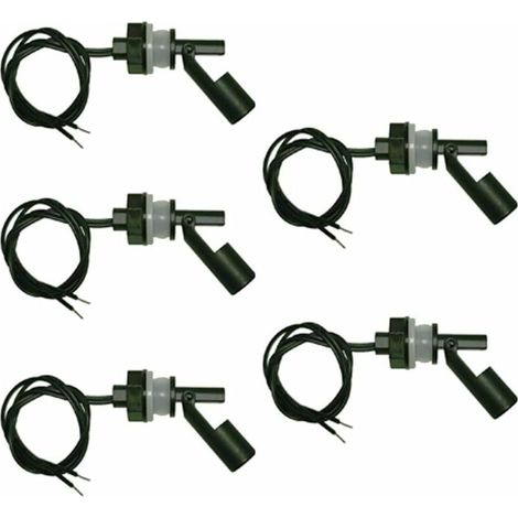 Capteur De Niveau D Eau - Interrupteur A Flotteur Vertical - Pour Piscine Aquarium Cuve Chauffe-Eau Humidificateur - Lot De 5 (1/5)
