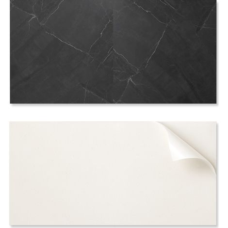 Panel de vinilo autoadhesivo con estampado para sal贸n, 100x50 cm. Elegante estampado de m谩rmol.
