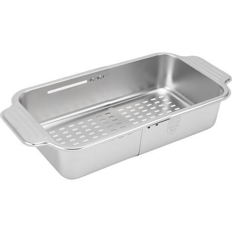 Over-the-sink colander made of 304 stainless steel, design (1/5)