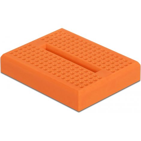 Delock Mini Placa de Circuitos Experimental 170 contactos naranja