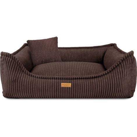Letto ortopedico Denzoo Milano marrone "S" 70x50, box per bambini, divano letto (1/5)