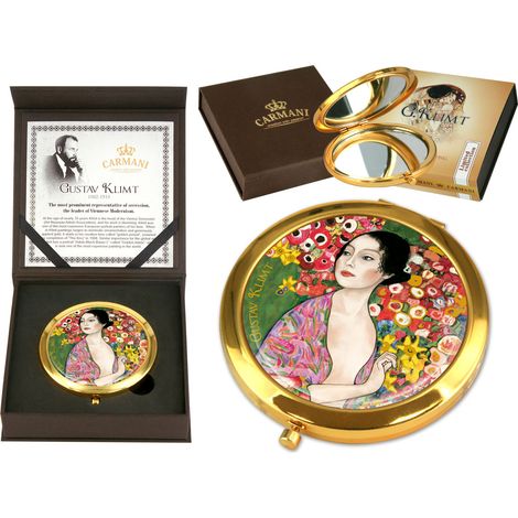 Miroir de poche Danseuse de Gustav Klimt - Cadeau cosmétique (1/3)