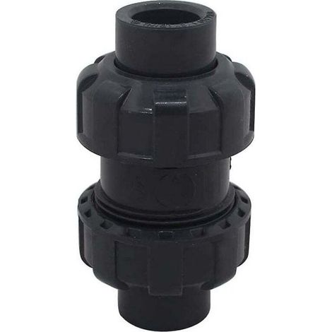 Clapet anti retour a boule 20 25 32 40 50 63mm clapet piscine clapet antiretour anti refoulement pvc vanne soupape anti retour (Diamètre intérieur 50mm)
