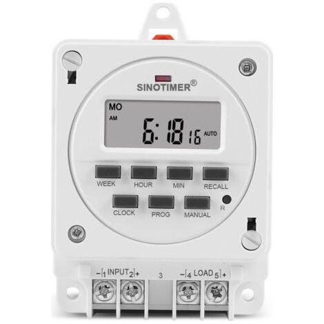 TM618E-2 Programmierbarer Smart-Schalter mit DIN-Schienenmontage, 16 A Ausgang, 60 mm Mittenabstand (1/5)