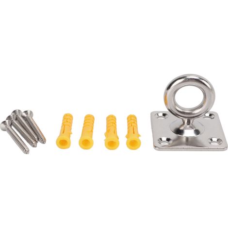 Crochet en U en Acier Inoxydable M8 pour Hamac de Plafond ou Mur, Support Solide pour Chaise Suspendue (1/5)