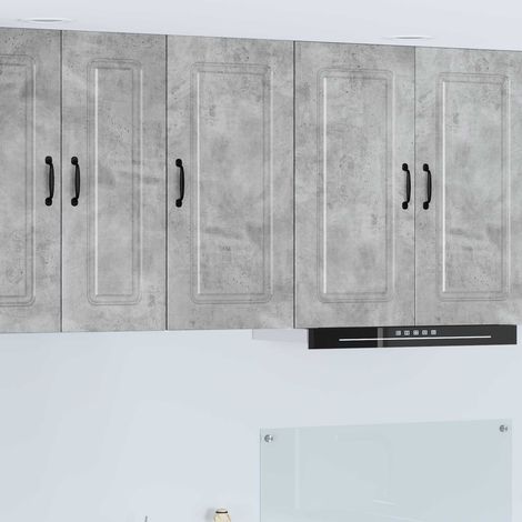 Panel de lavaplatos Kalmar Gris Concreto 40 x 31 x 80 cm