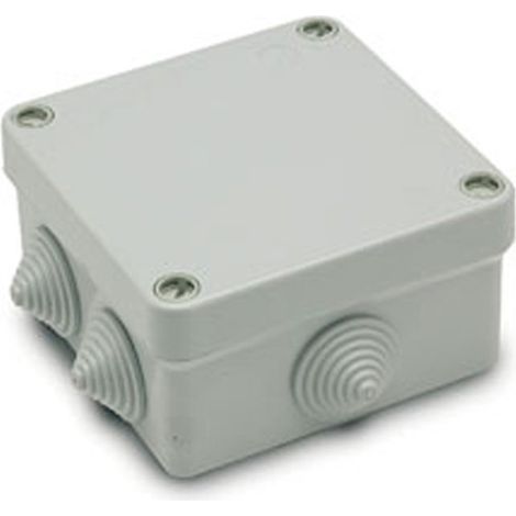 SCATOLA GIUNZIONE QUADRATA IP55 CON VITI